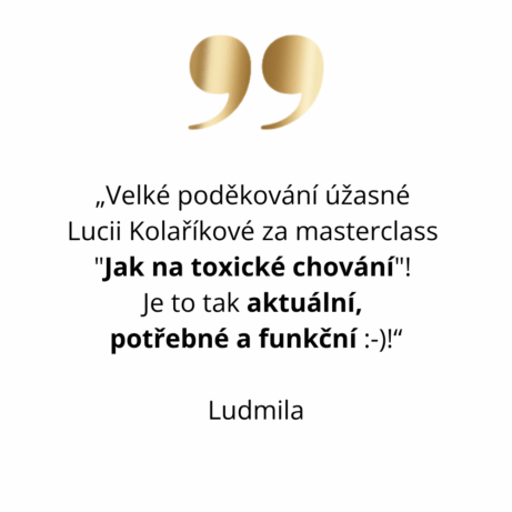 reference Jak na toxické chování