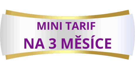 MINI tarif na 3 měsíce